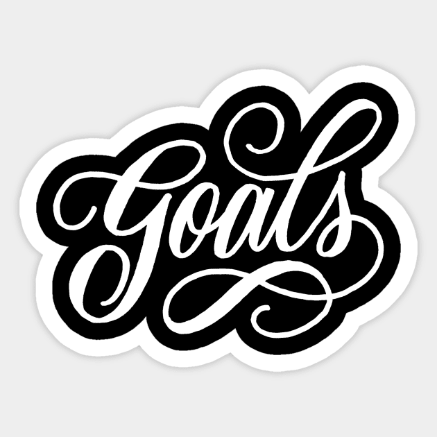 Goals Sticker by WordFandom